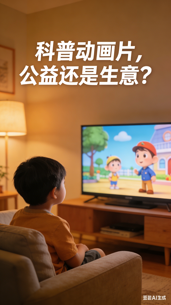科技随笔｜科普动画片，公益还是生意？