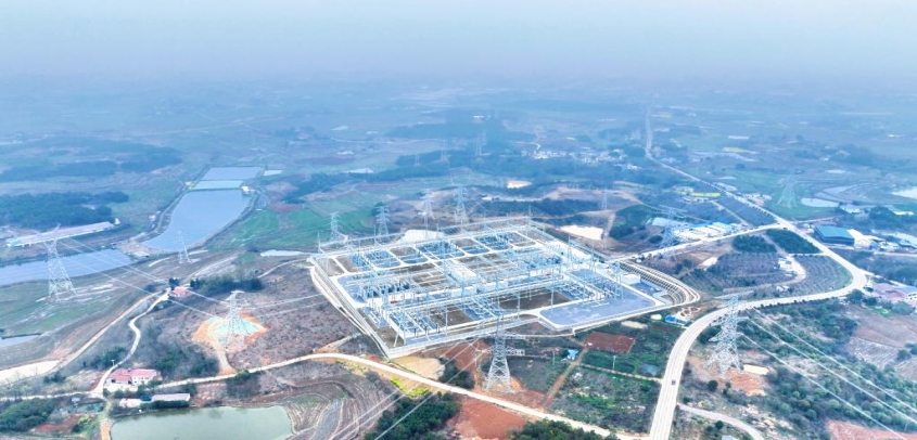 “十五五”期间湖北首座超高压变电站投产送电